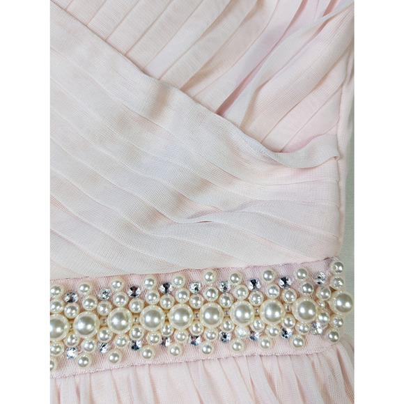 David's Bridal Pale Pink Dress - NWT Size 10 - Picture 4 of 7